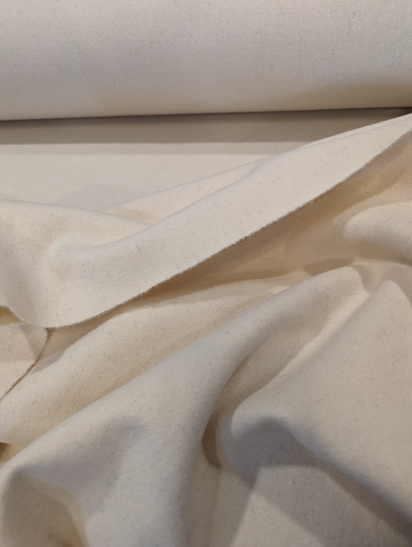 Natural Wool Broadcloth