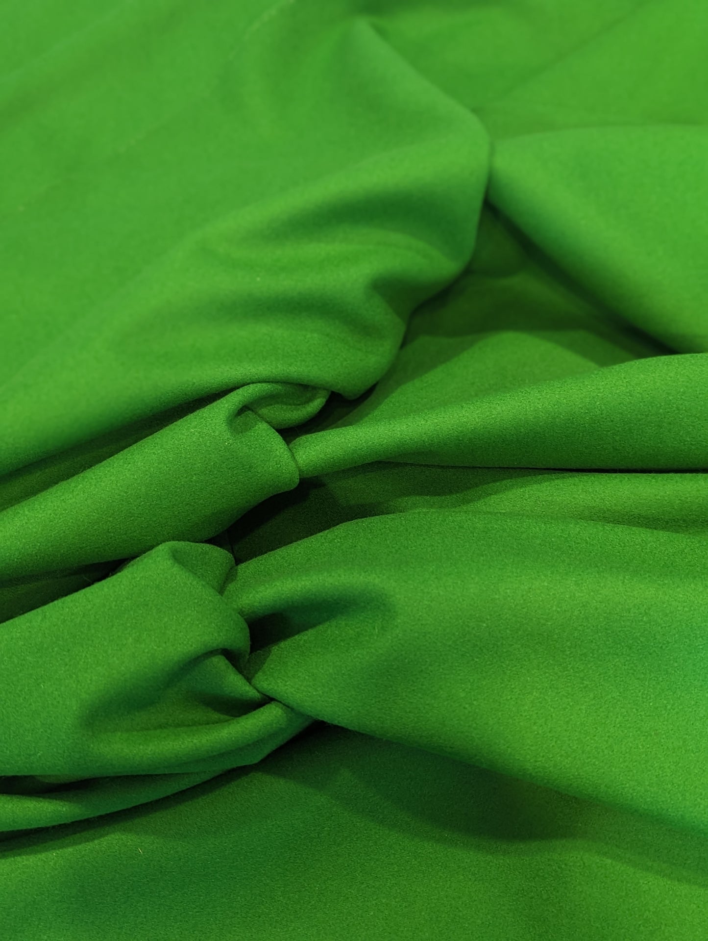 Bright Green Wool