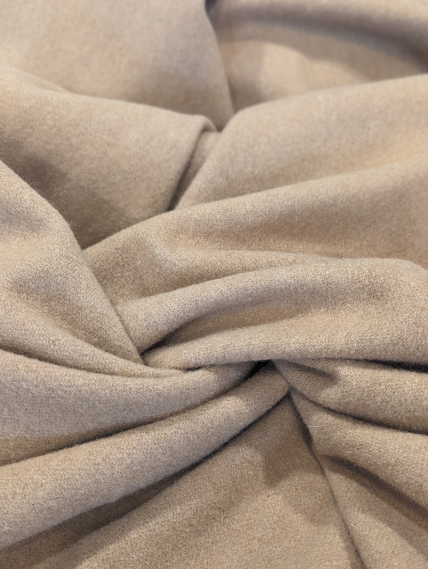 Buff Wool Coating