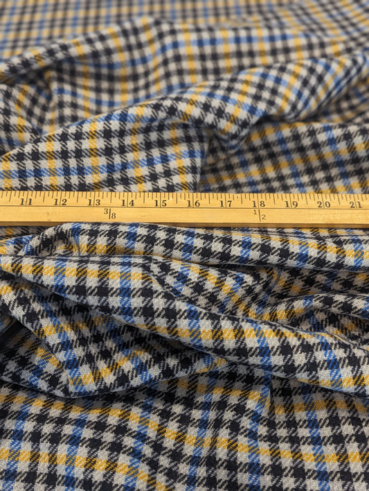 Checked Flannel Wool